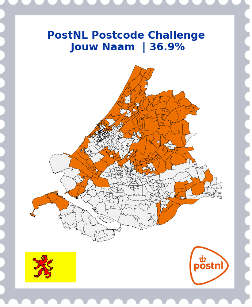 Updates in de PostNL Postcode Challenge: België, Provincies en Wandelkaart en nog veel meer!